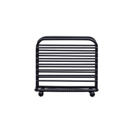 Χαρτοπετσετοθηκη Ορθια Metal Black Μεταλλικη