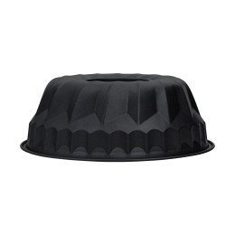 Φορμα Κεϊκ Ανθρακουχου Χαλυβα Στρογγυλη 25x9cm