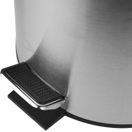 Χαρτοδοχειο Μπανιου Classic Ανοξειδωτο Soft Close 5lt ματ Ινοξ