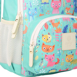 Estia Τσαντα Πλατης Παιδικη 10lt Feline Foliage