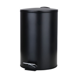 Χαρτοδοχειο Μπανιου Classic Soft Close 5lt ματ Μαυρο