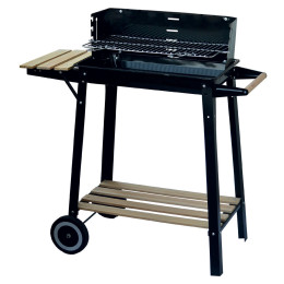 Ψησταρια bbq Twin με Ροδες Μεταφορας
