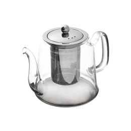 Estia Τσaγιερα Γυαλινη 1000ml με Ανοξειδωτο Φιλτρο