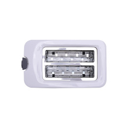 Estia Φρυγανιερα Gusto White 2 Θεσεων με 7 Επιπεδα Ψησιματος 750w Λευκη