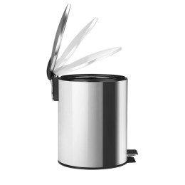 Χαρτοδοχειο Μπανιου Classic Ανοξειδωτο Soft Close 5lt ματ Ινοξ