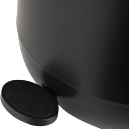 Estia Χαρτοδοχειο Μπανιου Fjord Soft Close 5lt Black