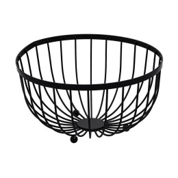 Φρουτιερα Μεταλλικη 25x13cm Μαυρη