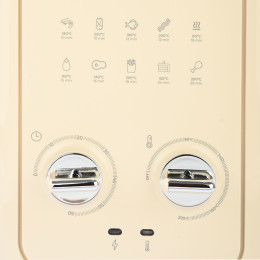 Estia Φριτεζα Αερος Retro Epoque 1500w 5lt με Ορθογωνιο Καδο