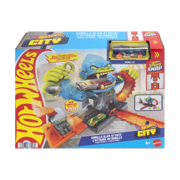 Mattel hw: City- Tracks With Beasts – hot Wheels City Gorilla Slam Attac (Jhl92)