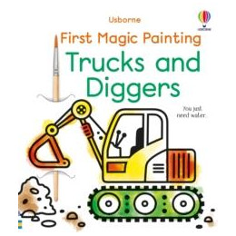 First Magic Painting Trucks and Diggers