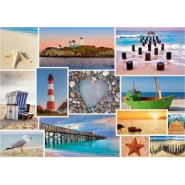 Puzzle Θαλασσα Κολαζ 2d 1000 Κομματια