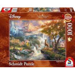 Puzzle Kinkade Disney Bambi 2d 1000 Κομματια
