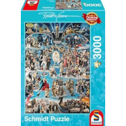 Puzzle Hollywood xxl 2d 3000 Κομμάτια