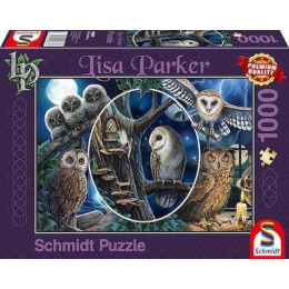 Puzzle Lisa Parker: Mysterious Owls 2d 1000 Κομματια
