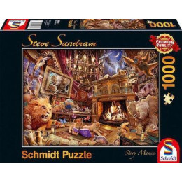 Puzzle Steve Sundram: Story Mania 2d 1000 Κομματια