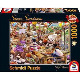 Puzzle Steve Sundram: Chef Mania 2d 1000 Κομματια