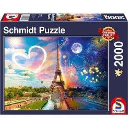 Puzzle Paris day and Night 2d 2000 Κομματια