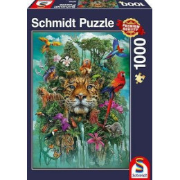 Puzzle King of the Jungle 2d 1000 Κομματια