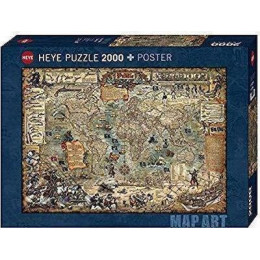 Puzzle Πειρατικος Χαρτης 2d 2000 Κομματια