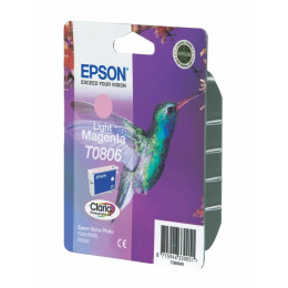 Ink Epson T0806 C13t08064020 Light Magenta Crtr - 590pgs