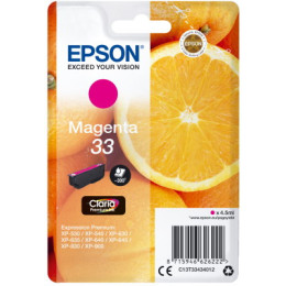 Ink Epson 33 C13t33434012  Claria Premium  Magenta - 4.5ml