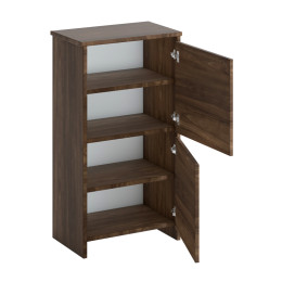 Παπουτσοθήκη Port Megapap Χρώμα Καρυδί 48x31x92εκ.