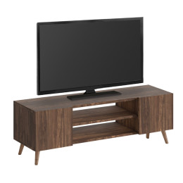 Έπιπλο Τηλεόρασης Etna Megapap Χρώμα Καρυδί 120x30x45εκ.