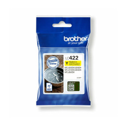 Brother Μελάνι Inkjet lc Yellow Cartridge (Lc422y) (Brolc422y)