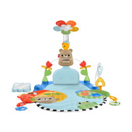 Fisher-Price: Gyms Quilts - 3-in-1 gym With Rotating Flower (Hyr60)