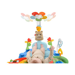 Fisher-Price: Gyms Quilts - 3-in-1 gym With Rotating Flower (Hyr60)