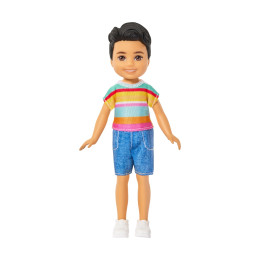 Mattel Barbie: Family & Friends - Club Chelsea Rainbow boy Mini Doll (Jjb36)