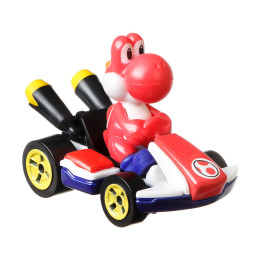 Mattel hot Wheels: Mariokart – red Yoshi Vehicle (Gpd90)