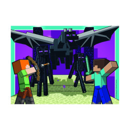 Ravensburger Puzzle: Minecraft (4x100 Pcs) (12004290)