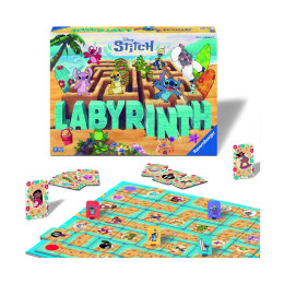 Ravensburger Labyrinth: Stitch Οικογενειακό Επιτραπέζιο (24962)