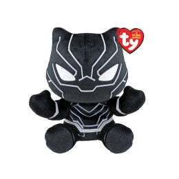 ΤΥ Χνουδωτό Beanie Babies Marvel Black Panther 15εκ