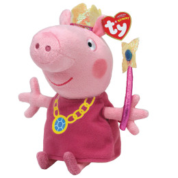 TY Χνουδωτό Beanie Babies Peppa Πριγκίπισσα 15εκ.