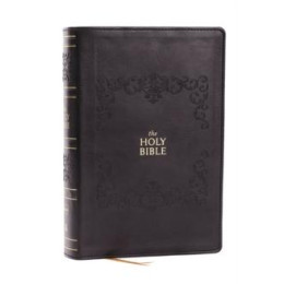 Nkjv Bible: Personal Size Giant Print, Black Leathersoft, Holy Bible, red Letter, Comfort Print: new King James Version