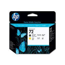 Ink hp no 72 Printhead Matte Black and Yellow