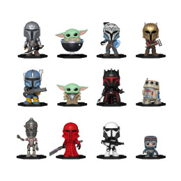 Funko Mystery Minis: Disney Star Wars - the Mandalorian (Blind Box/random) Bobble-Head Vinyl Figures