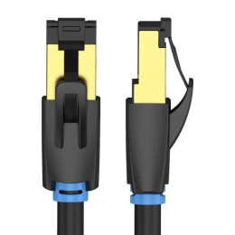 Vention Cat.8 Sftp Patch Cable 0.5m Black (Ikabd) (Venikabd)