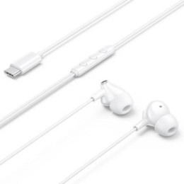 Vention Echo Lite usb-c in-ear Wired Headphones With dac Adapter 1.2m White (Gbbwav) (Vengbbwav)