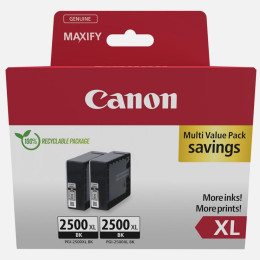 Canon Μελάνι Inkjet pgi-2500xl Black 2τμχ (9254b011) (Canpgi-2500xlbktp)
