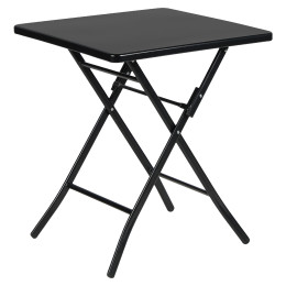 Τραπέζι Κήπου ArteLibre ASTRA Μαύρο Μέταλλο 60x60x70cm