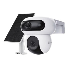 Ezviz Outdoor Hb90x Dual 4g kit Dual-Lens all-day Recording 4g Camera + 8w Solar Panel (Hb90x 4g Kit)