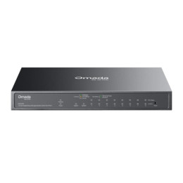 Tp-Link Omada 10-Port Gigabit Easy Managed Switch With 8-Port Poe+ (63w poe Budget) (Es210gp) (Tpes210gp)