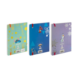 Totum: Notebook a5 80sheets 14,5x21cm. With Foil 3ass (Wo170004)