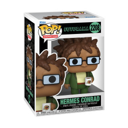 Funko Pop! Animation: Futurama - Hermes W/mug #Vinyl Figure