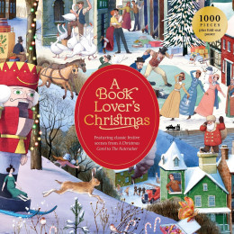 A Book Lovers Christmas - a 1000-Piece Jigsaw Puzzle