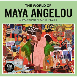 The World of Maya Angelou - a 1000-Piece Jigsaw Puzzle by Rachelle Baker