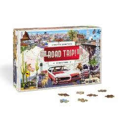 Road Trip!: a 1000-Piece Jigsaw Puzzle